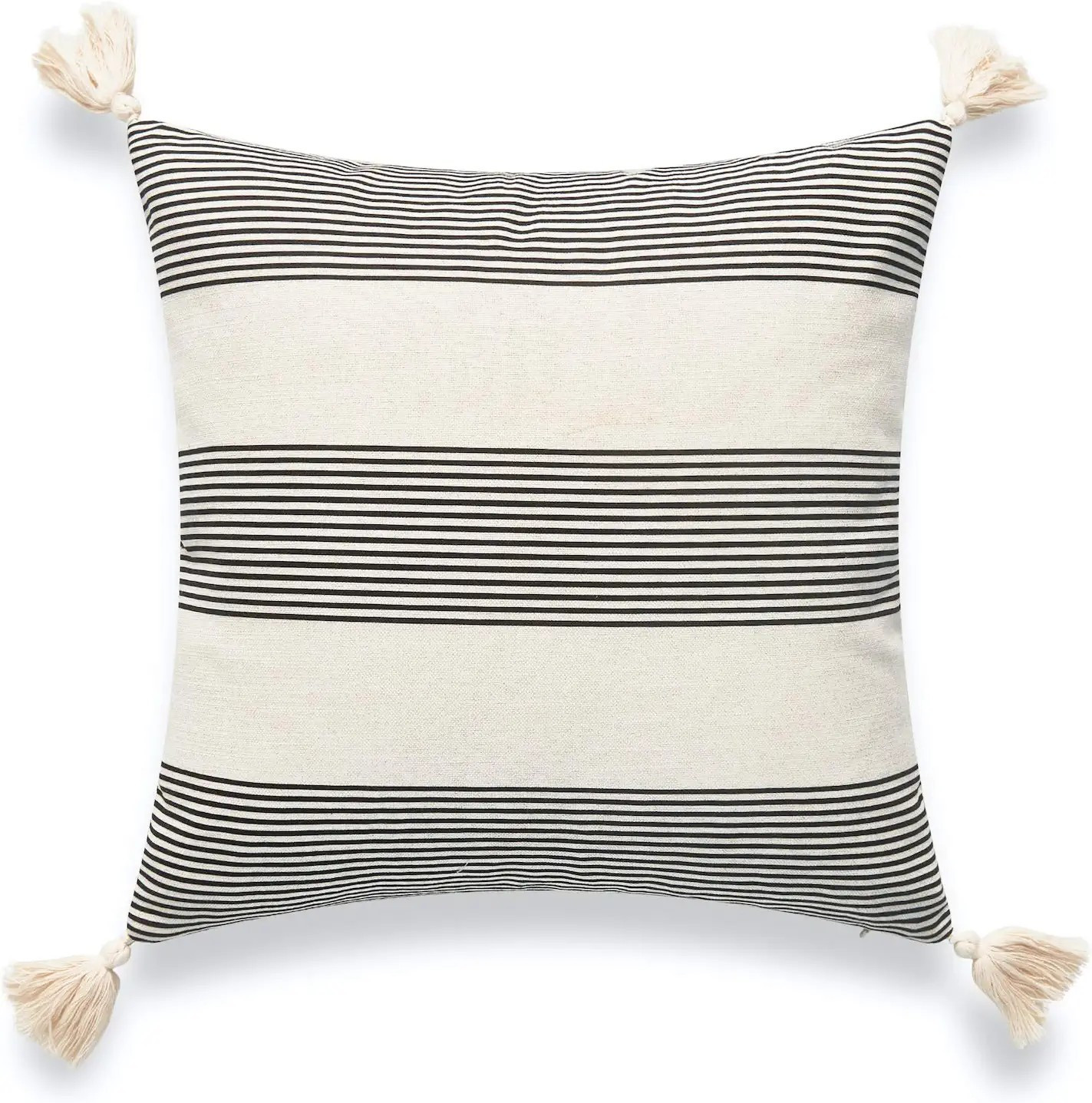 Hofdeco Modern Boho Moroccan Indoor Outdoor Pillow Cover ONLY for Backyard, Couch, Sofa, Neutral ... | Amazon (US)