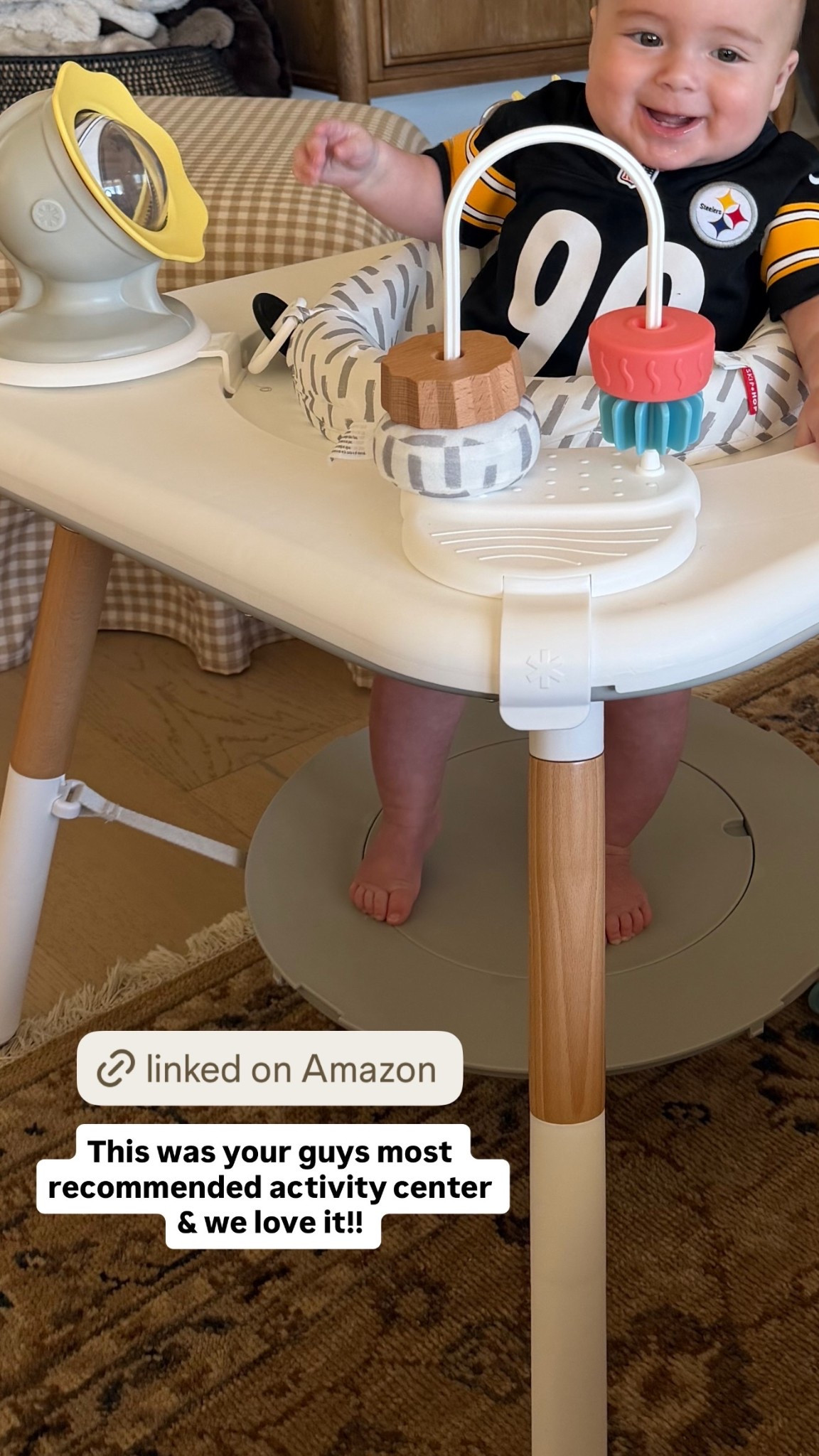 This was your guys most recommended activity center & we love it!!