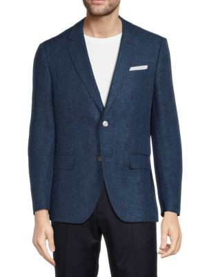 Hutson Textured Wool Blend Blazer | Saks Fifth Avenue OFF 5TH