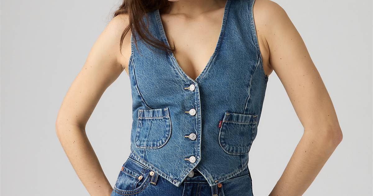 Tailored Denim VestFree Shipping for Red Tab™ Members on Orders $75+ | Levi's US