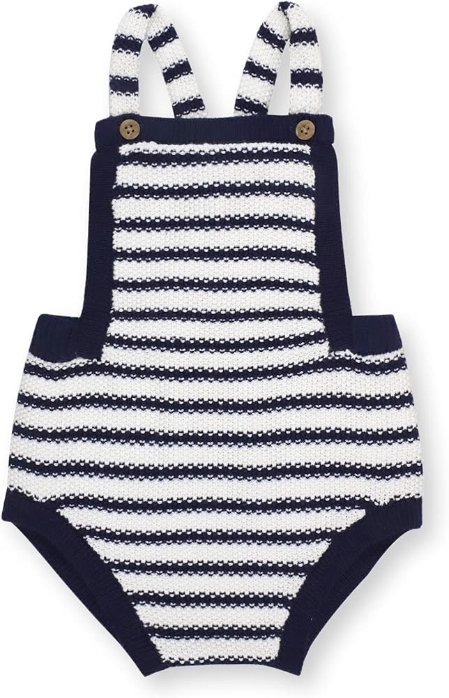 Hope & Henry Organic Cotton Sweater Romper with Button Front | Amazon (US)
