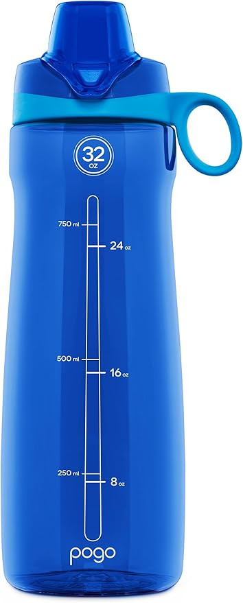 Pogo BPA-Free Plastic Water Bottle with Chug Lid | Amazon (US)