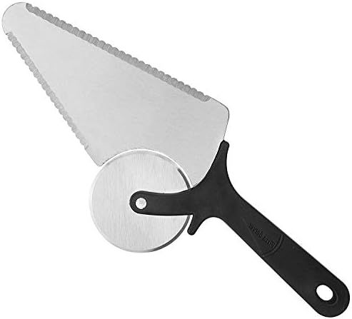 Innovative 3 in 1 Pizza Cutter and Server Slicer – Extra Sharp Stainless-Steel Wheel Blade – ... | Amazon (US)