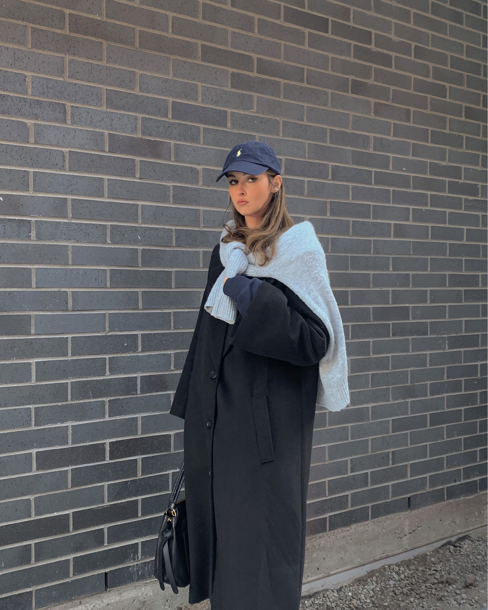 Adding a sweater tied around your shoulders can really elevated your coat game. It is also a great way to create more outfit possibilities with one coat while giving you that extra layer for warmth.

#LTKSeasonal #LTKstyletip