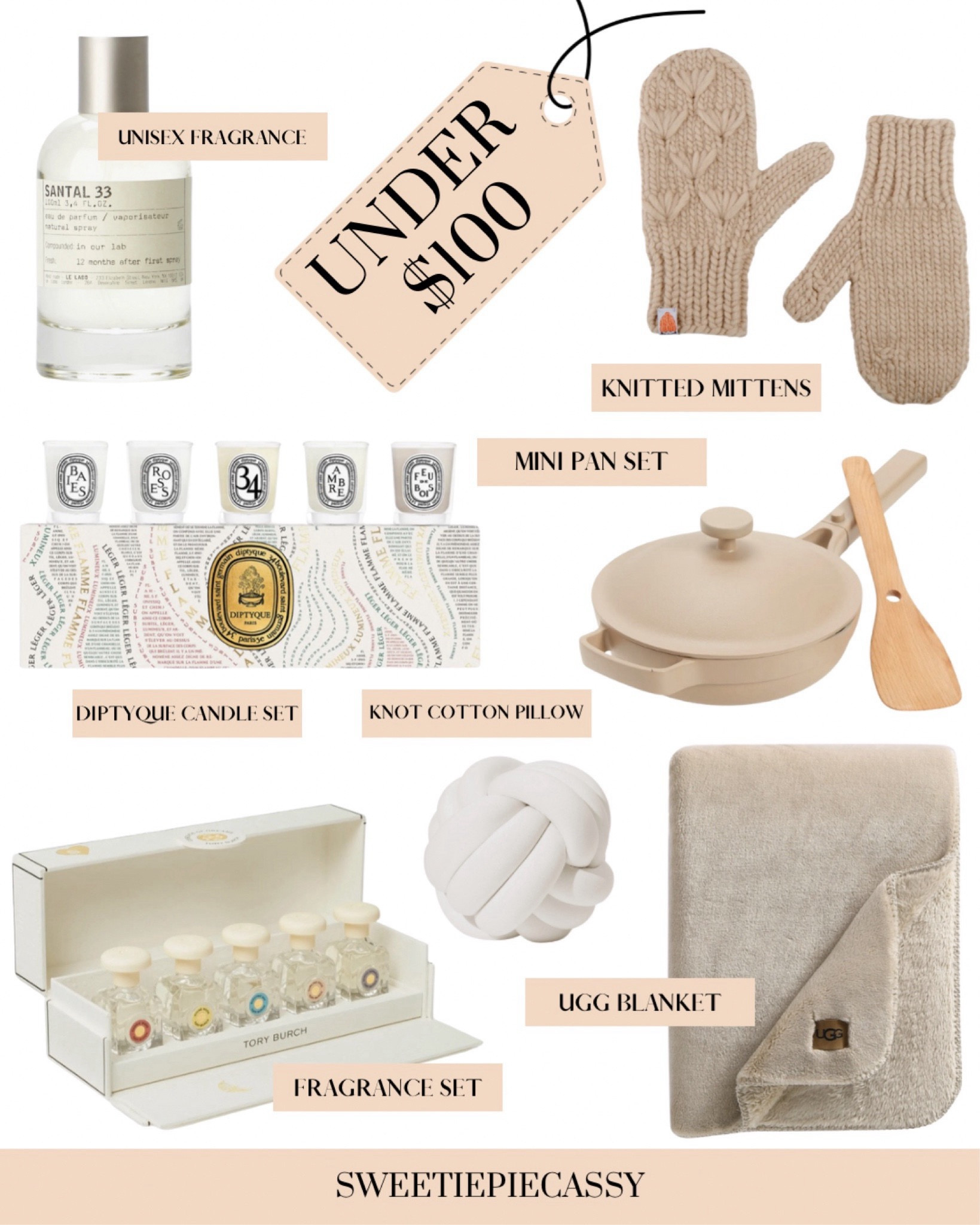 Gift Guide: Under $100 💰 

Gifts for him, her and everyone… all under $100! From home goods, candles, pillows, blankets, mens stuff, fragrances & more! Make sure to check out my Gift Guide highlight & collection for more of my seasonal favourites!💫

#LTKgiftguide #LTKstyletip #LTKcasa