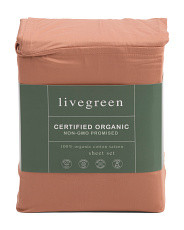 Organic Cotton Sheet Set | TJ Maxx