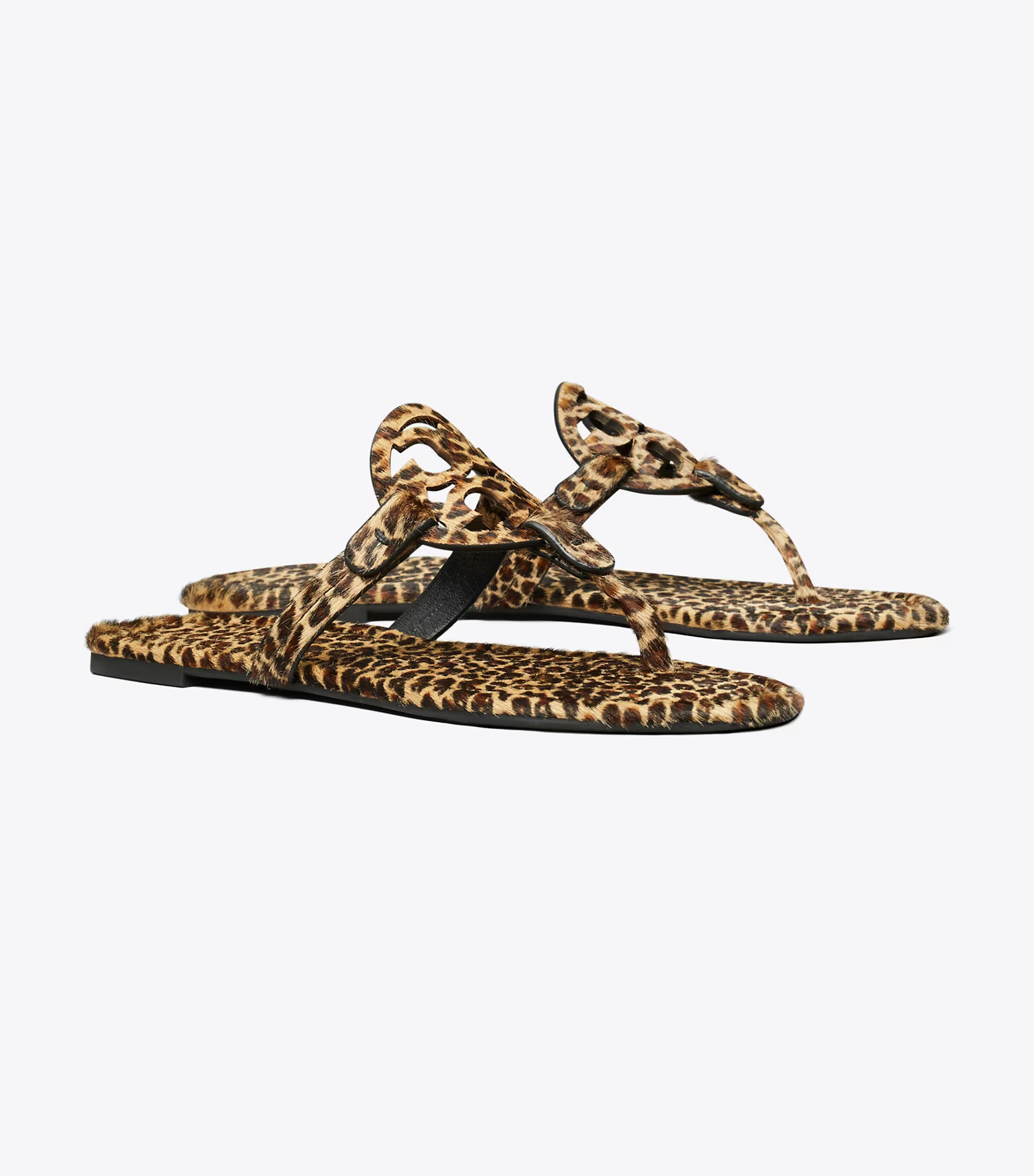 MILLER PRINTED CALF HAIR SANDAL | Tory Burch (US)