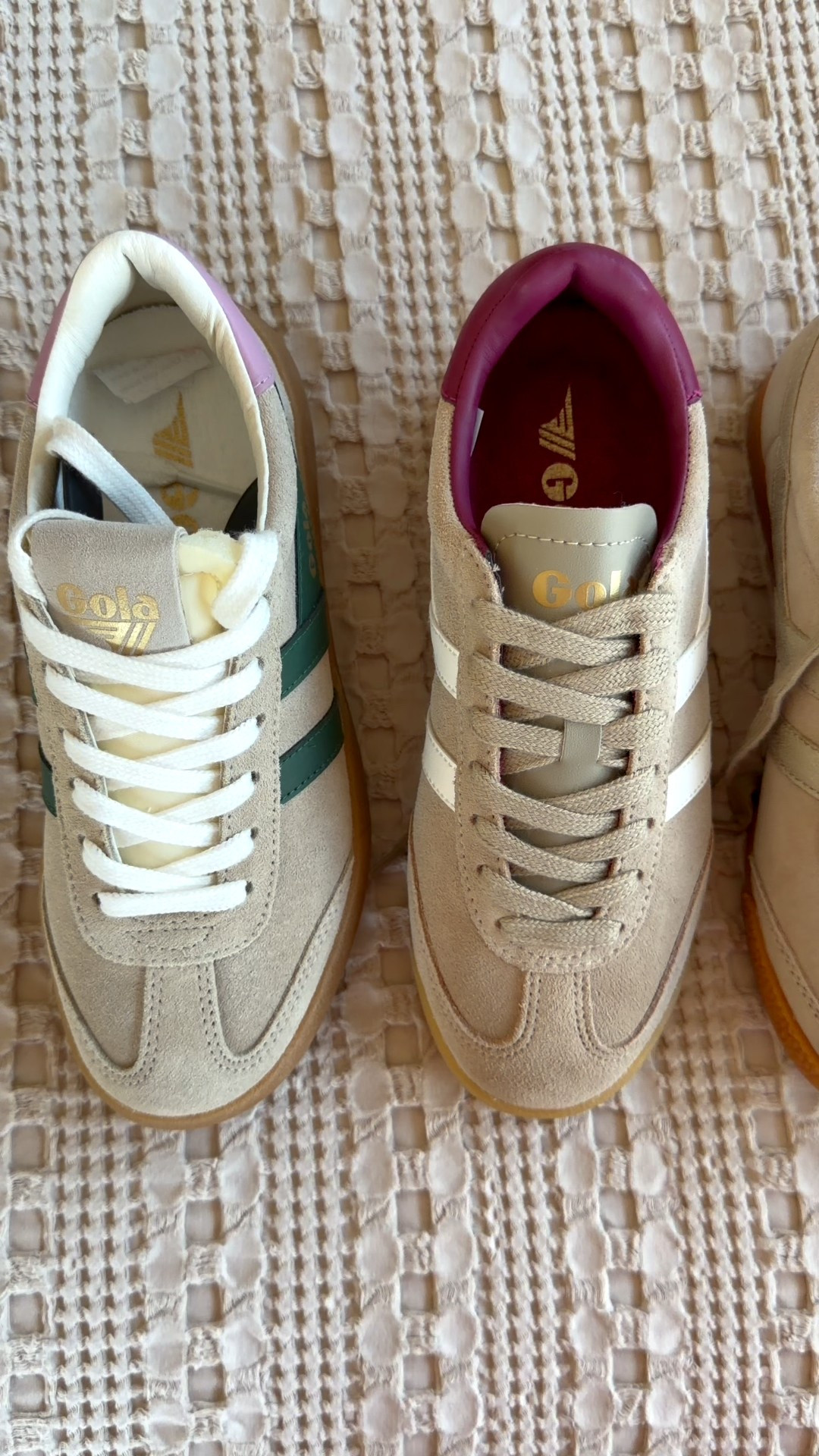 If you’re looking for a pair of Gola sneakers in my favorite bone color way - here are three I found that are available in a size 5. They are all true to size. 

#LTKPetite