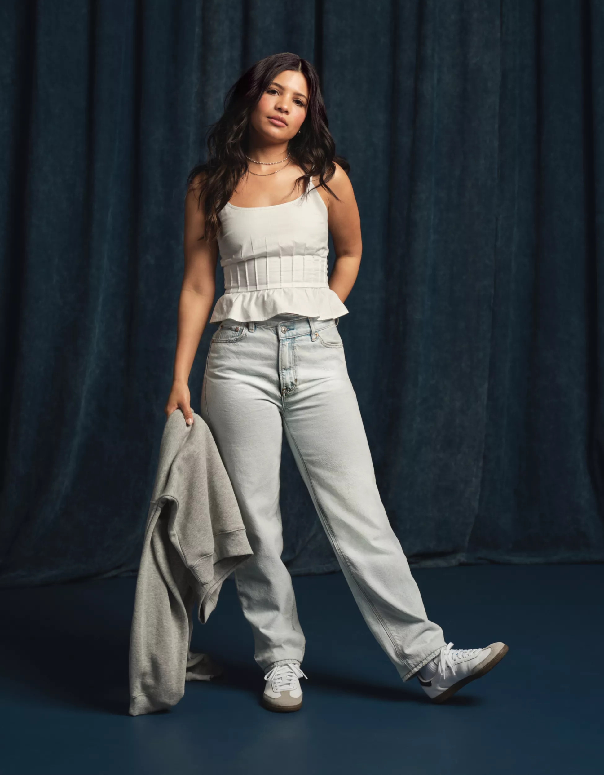 AE Strigid Highest Waist Crossover Baggy Straight Jean | American Eagle Outfitters (US & CA)