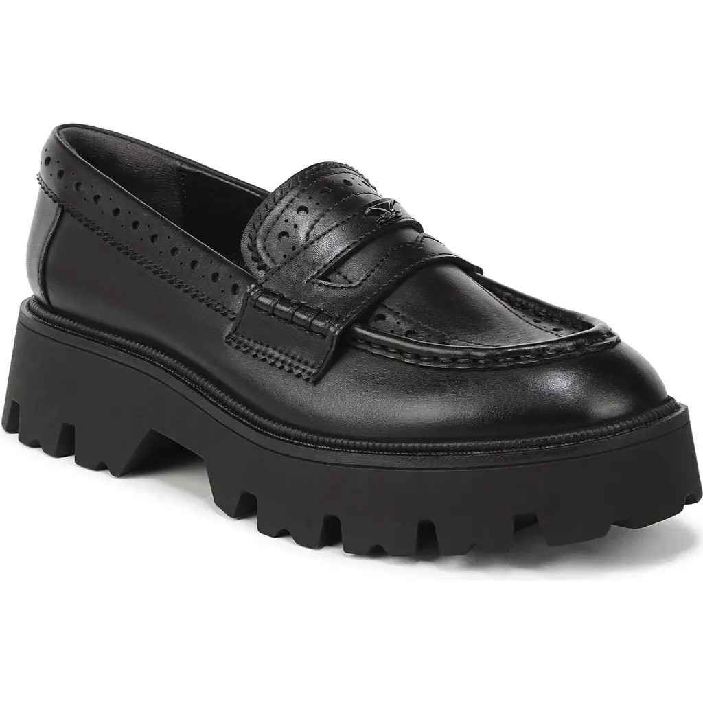 Circus NY by Sam Edelman Paisley Platform Penny Loafer in Black at Nordstrom Rack, Size 7.5 | Nordstrom Rack