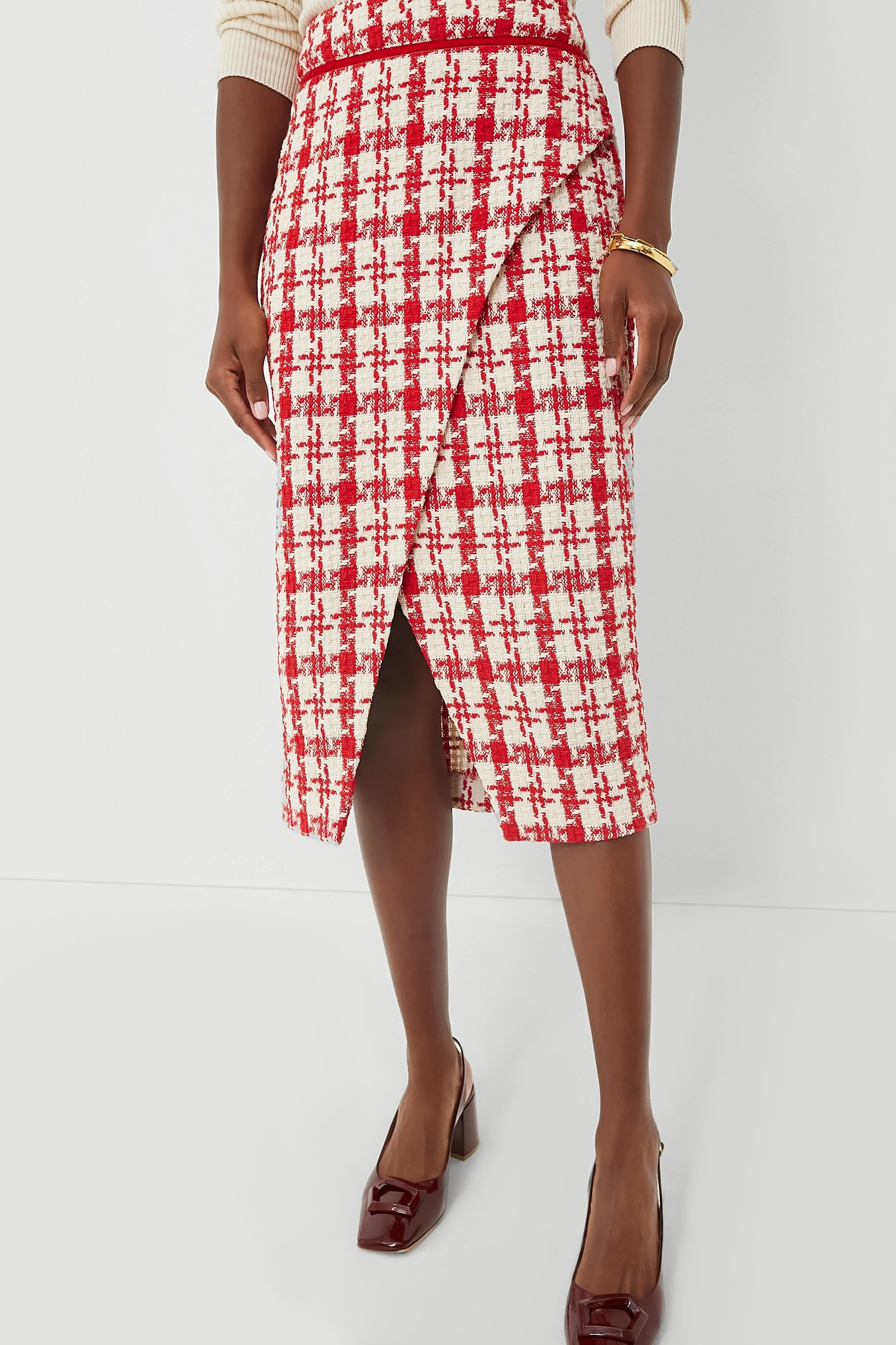 Tweed Marjorie Midi Skirt | Tuckernuck (US)