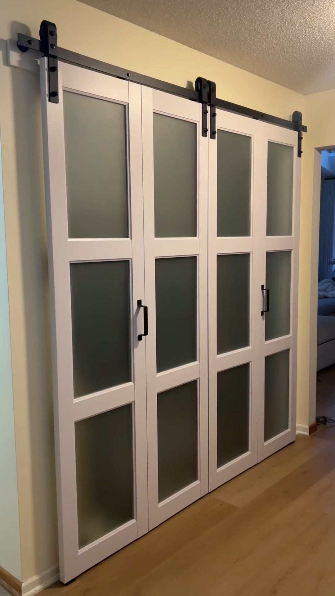 Only took us 8 months to finally get new doors up 🤣 honestly, I’m blown away by the quality of these doors. Solid, heavy, and they fit SO well. They come in many sizes for lots of options! Comment “door” and I’ll send you the link otherwise you can find them on my Amazon storefront with link in bio or search Kiersten.linnea 🤍 #90shomereno #updatingahome #diyhomeprojects #frontdoors #amazonfind 

#LTKHome #LTKvlog #LTKdayinmylife