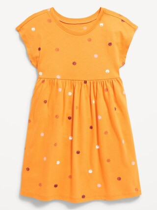 Dolman-Sleeve Fit &amp; Flare Dress for Toddler Girls | Old Navy (US)