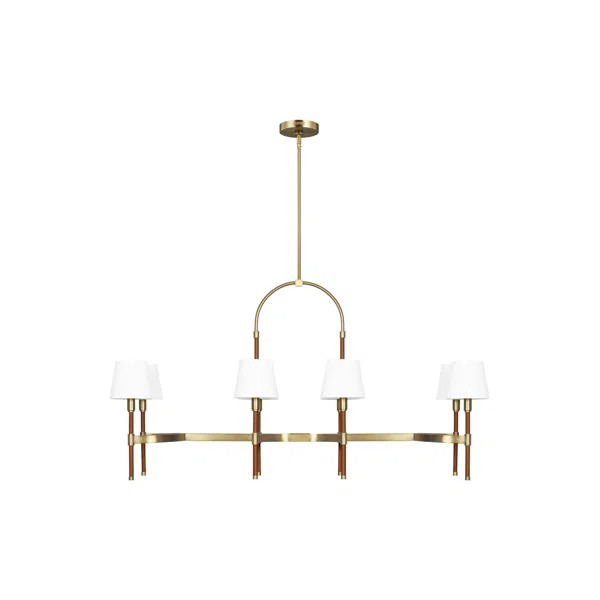 Katie 8 - Light Dimmable Geometric Chandelier | Wayfair North America