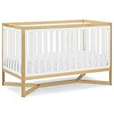Delta Children Tribeca 4-in-1 Baby Convertible Crib, Bianca White/Natural | Amazon (US)