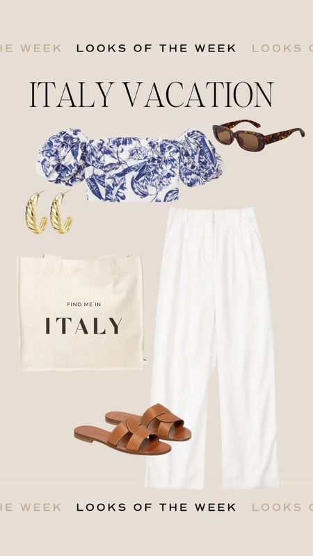 What to wear to Italy. Styled by Becky 