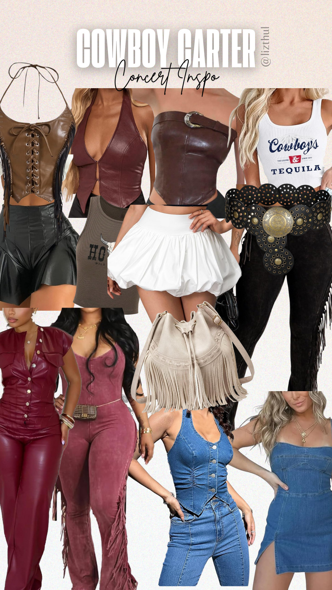 Cowboy Carter Outfit Inspo! Western concert, country concert, stagecoach! 

 #LTKFestival #LTKFindsUnder100