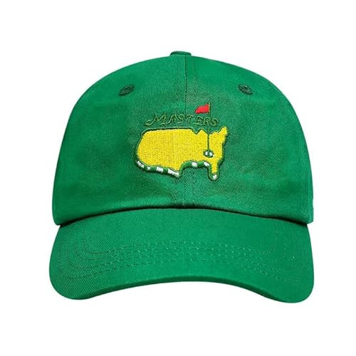 Asxxavv Masters Tournament Golf Hat Green Adjustable Baseball Cap Casual Trucker Hat Fashion Hip Hop Headwear for Men Women | Amazon (US)