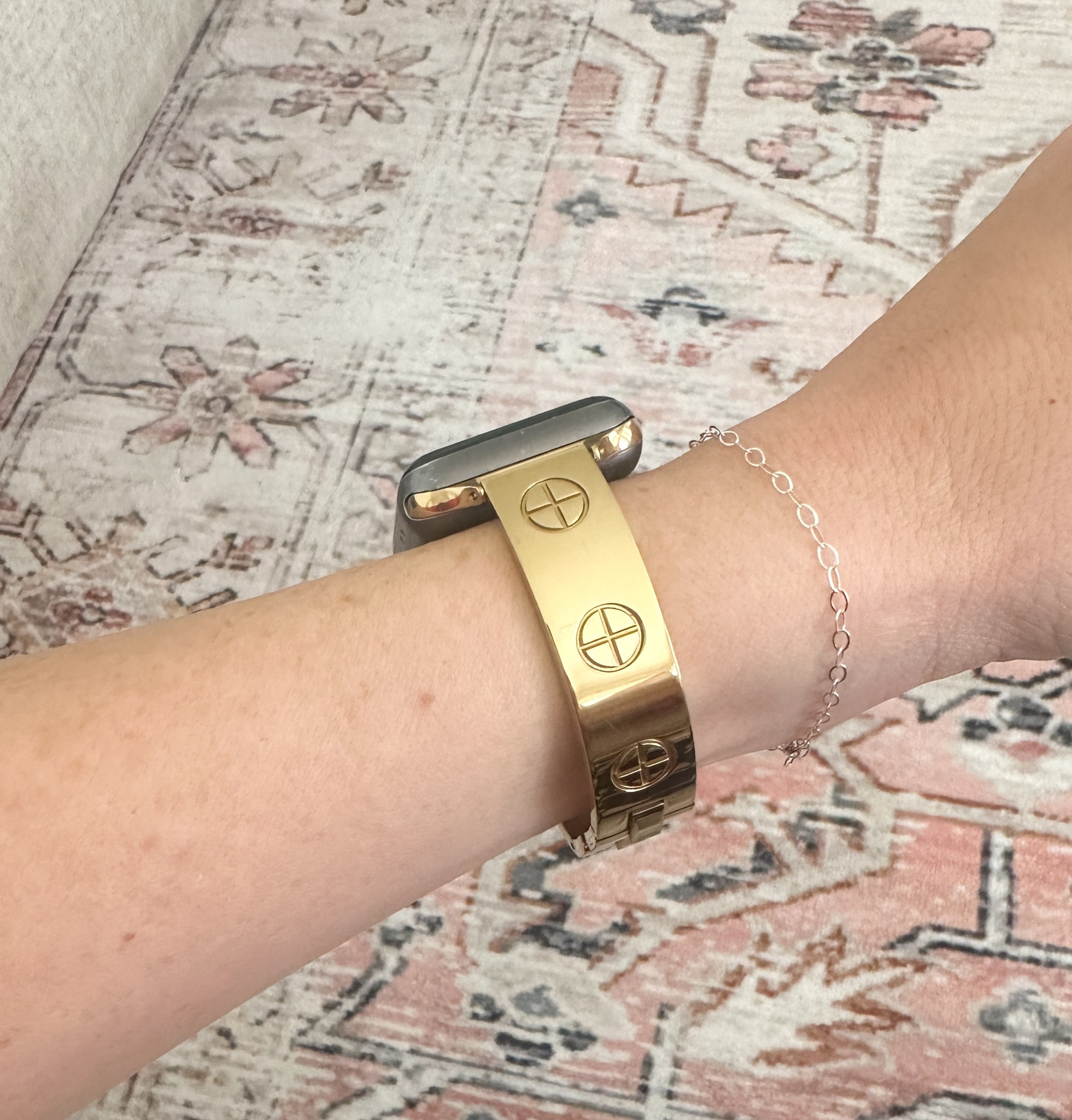 Missair Compatible with Apple Watch Band 38mm 40mm 41mm 42mm 44mm 45mm 46mm 49mm, Stainless Steel Metal Strap Women Dressy Bracelet Wristband for iWatch Series 10 9 8 7 6 5 4 3 2 1 SE Ultra

#LTKGiftGuide #LTKFindsUnder100 #LTKStyleTip