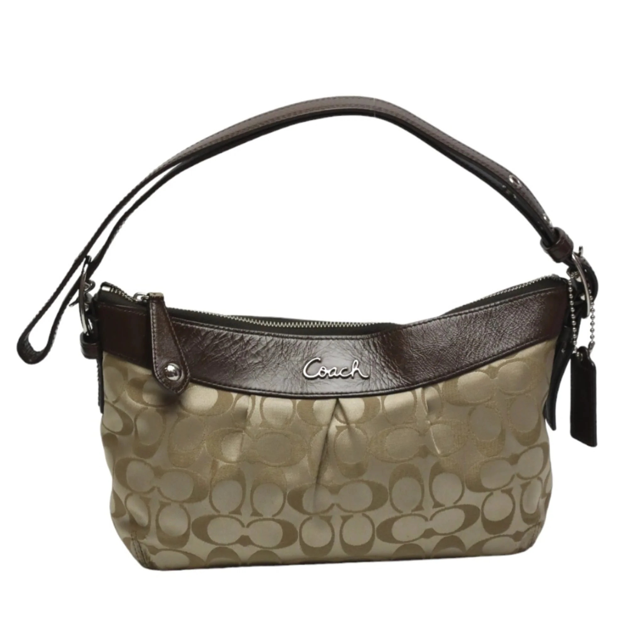 Coach Signature Line Shoulder Bag (Pre-Owned) | Shop Simon