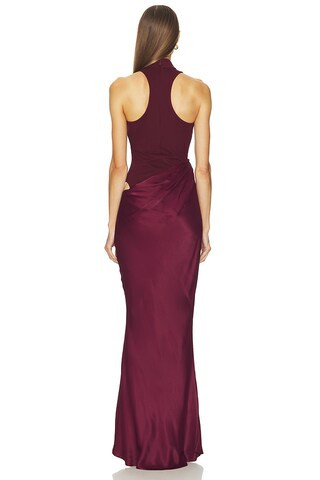 Estrella Maxi Dress in Oxblood | Revolve Clothing (Global)