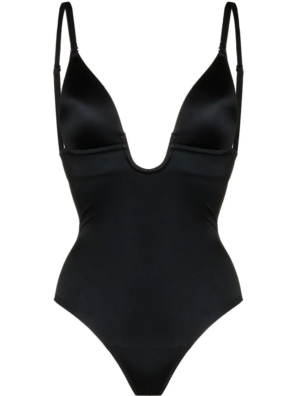 SPANX plunge-neck Sleeveless Bodysuit - Farfetch | Farfetch Global