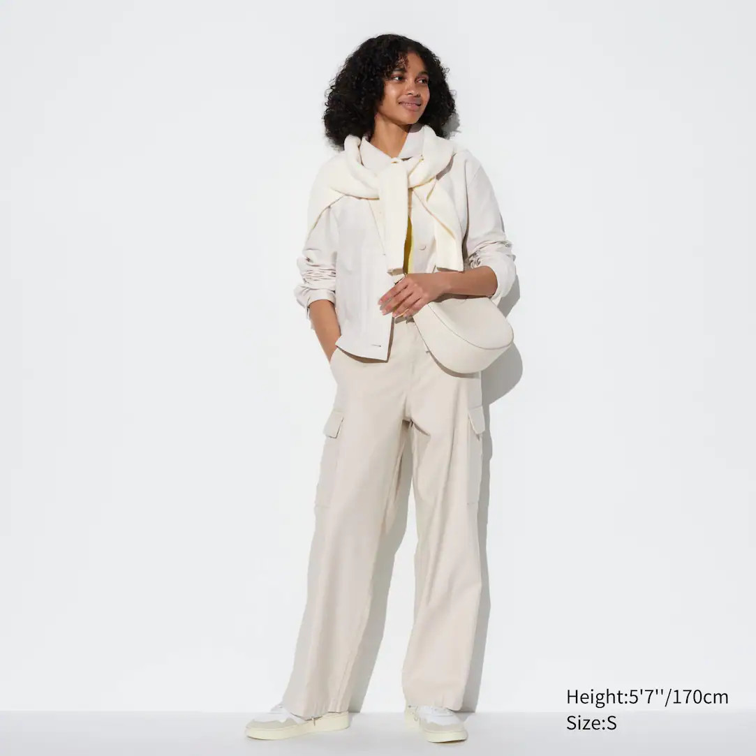 Wide Straight Leg Cargo Trousers | UNIQLO (UK)