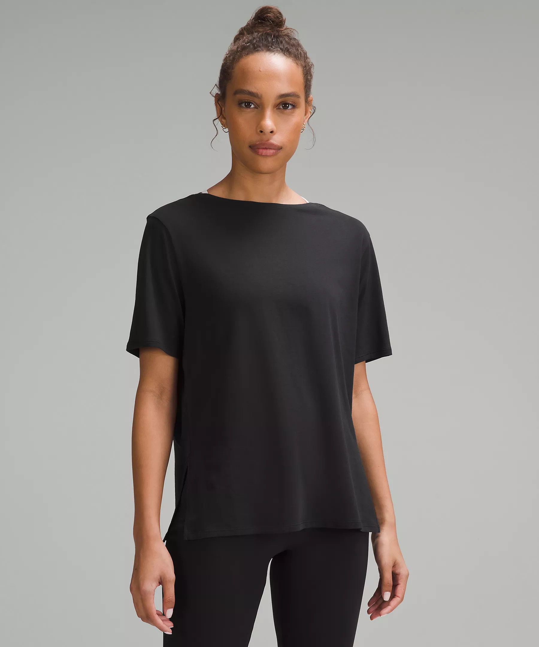 Relaxed-Fit Boatneck T-Shirt | Women's Short Sleeve Shirts & Tee's | lululemon | Lululemon (US)