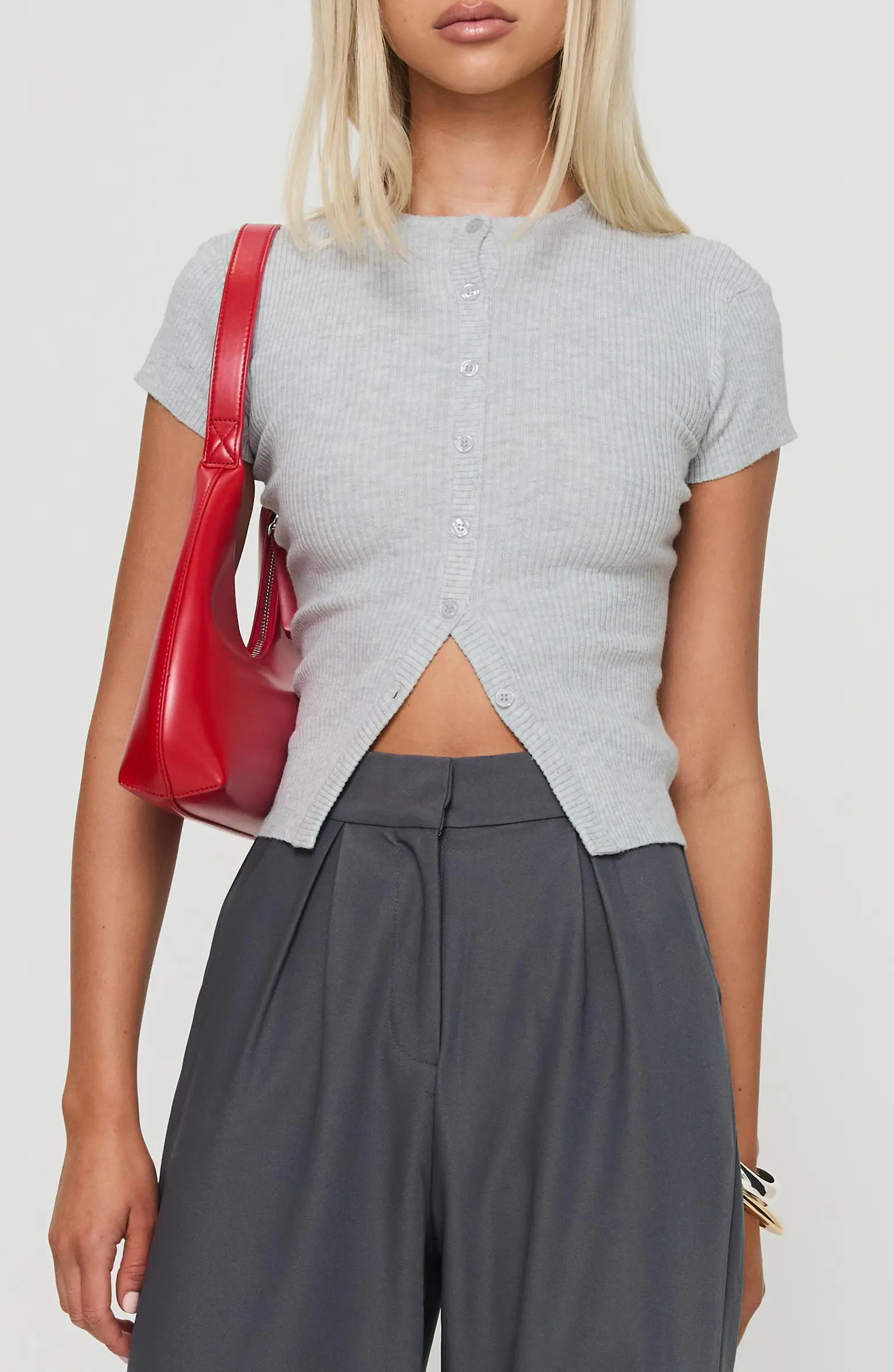 Princess Polly Suzu Short Sleeve Cardigan | Nordstrom | Nordstrom