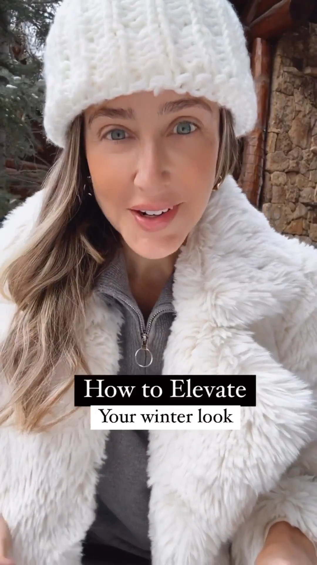 How to elevate your winter outfit ❄️ Cozy e very chic fury white coat , Amazon pants and sweater set , Ugg boots , a designer bag , beanies and a nice pair of shades 
I am wearing a size small on everything . All run tts 
Winter outfit 
Fur coat 
Faux coat 
Snow outfit 



#LTKootd #LTKU #LTKTravel