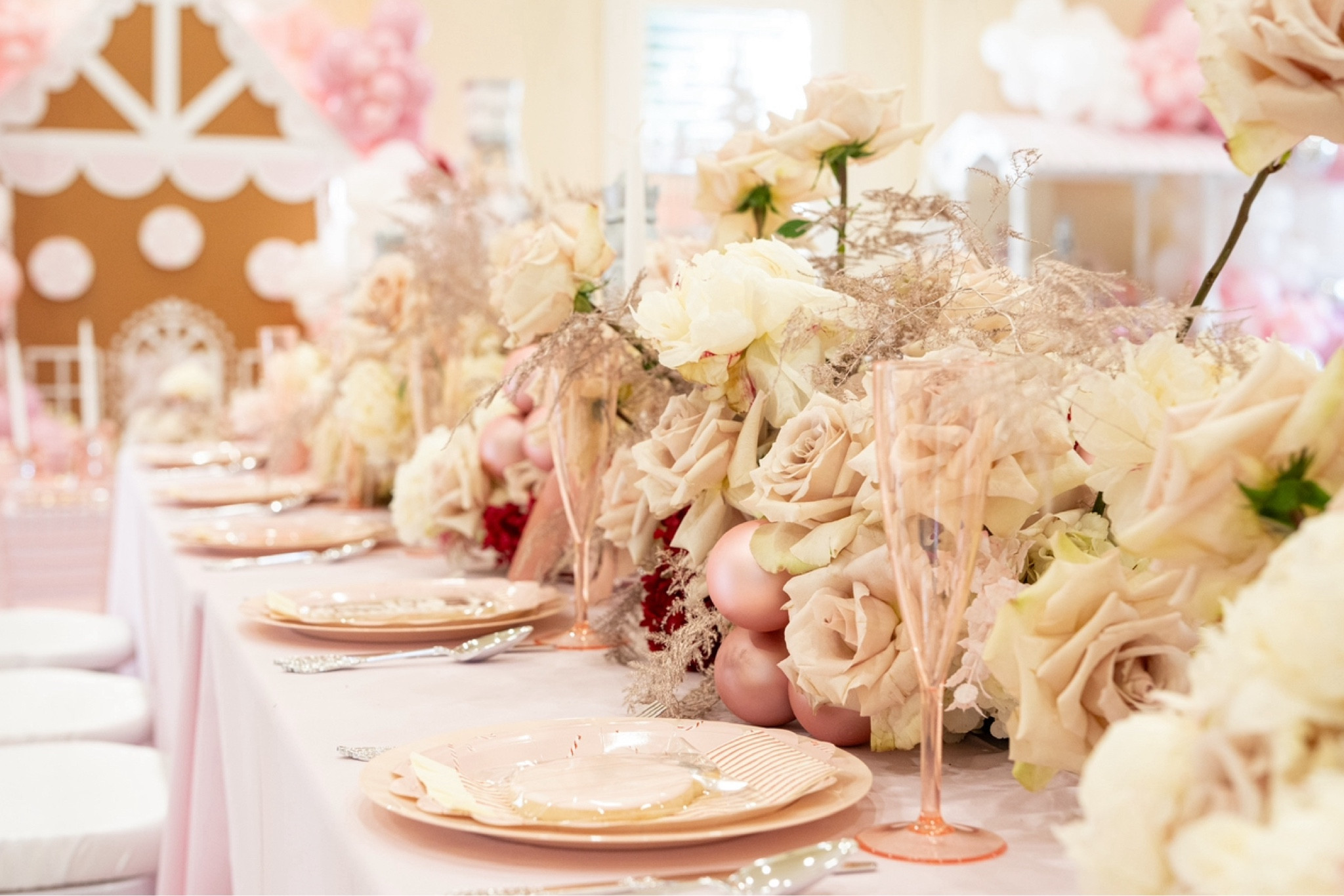 Pink Christmas Wonderland kids party details designed by Parisa Kaprealian {Pretty Please Design} 🎀

#LTKKids #LTKSeasonal #LTKParties