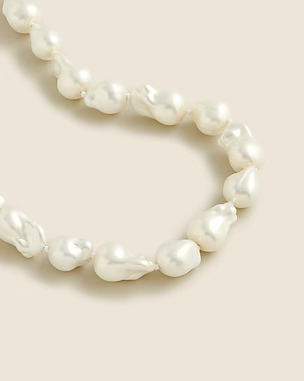 Baroque pearl necklace | J. Crew US