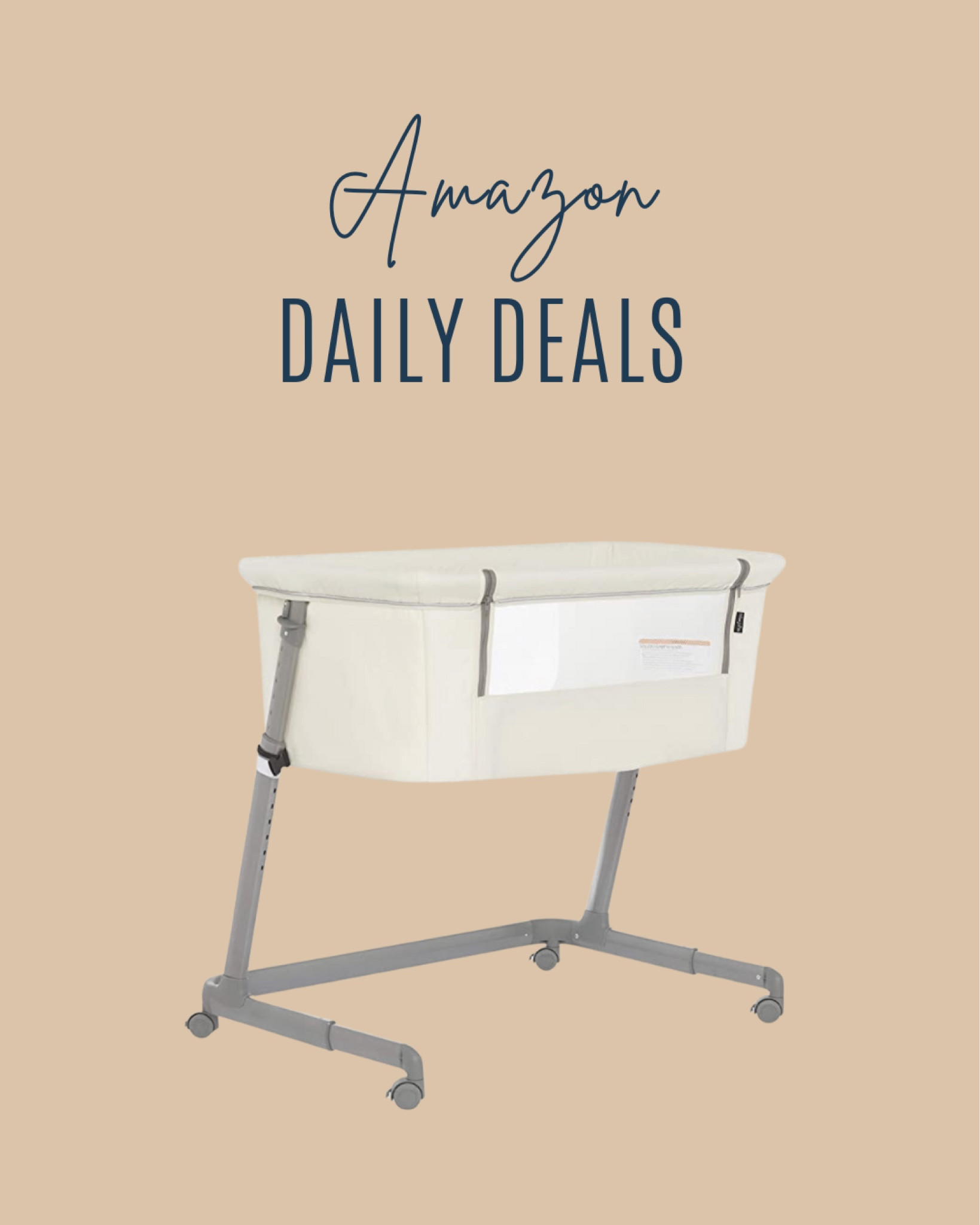 Dream on me seashell bassinet and bedside sleeper | Amazon daily deals | baby must haves 

#LTKbaby #LTKbump #LTKsalealert