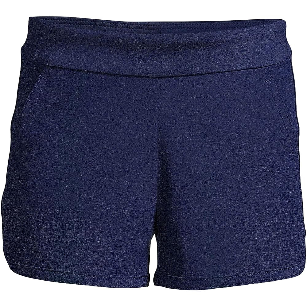 Lands' End Girls Comfort Waist Stretch Swim Shorts | Amazon (US)