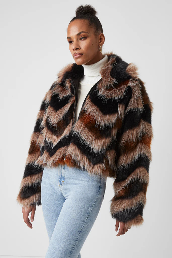 Dallow Faux Fur Jacket | French Connection (US)