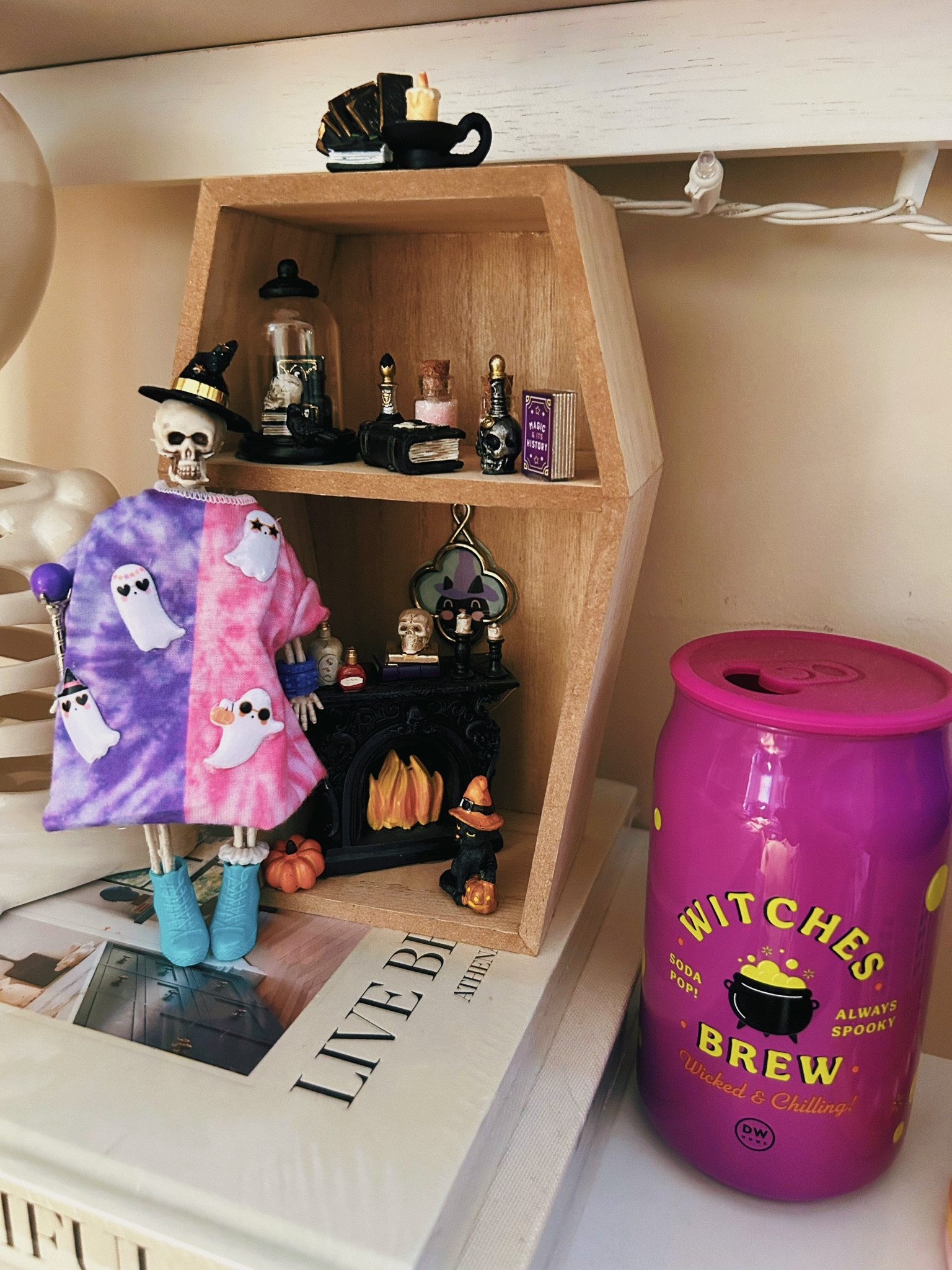 Halloween, Halloween decor, Halloween home, gothic home, ghostie, ghost mug, black cat candle, Halloween mug, Halloween aesthetic, cozy home, home decor, boho home, hygge,  aesthetic home, miniatures, Halloween miniatures, Halloween dollhouse

#LTKHome #LTKSeasonal