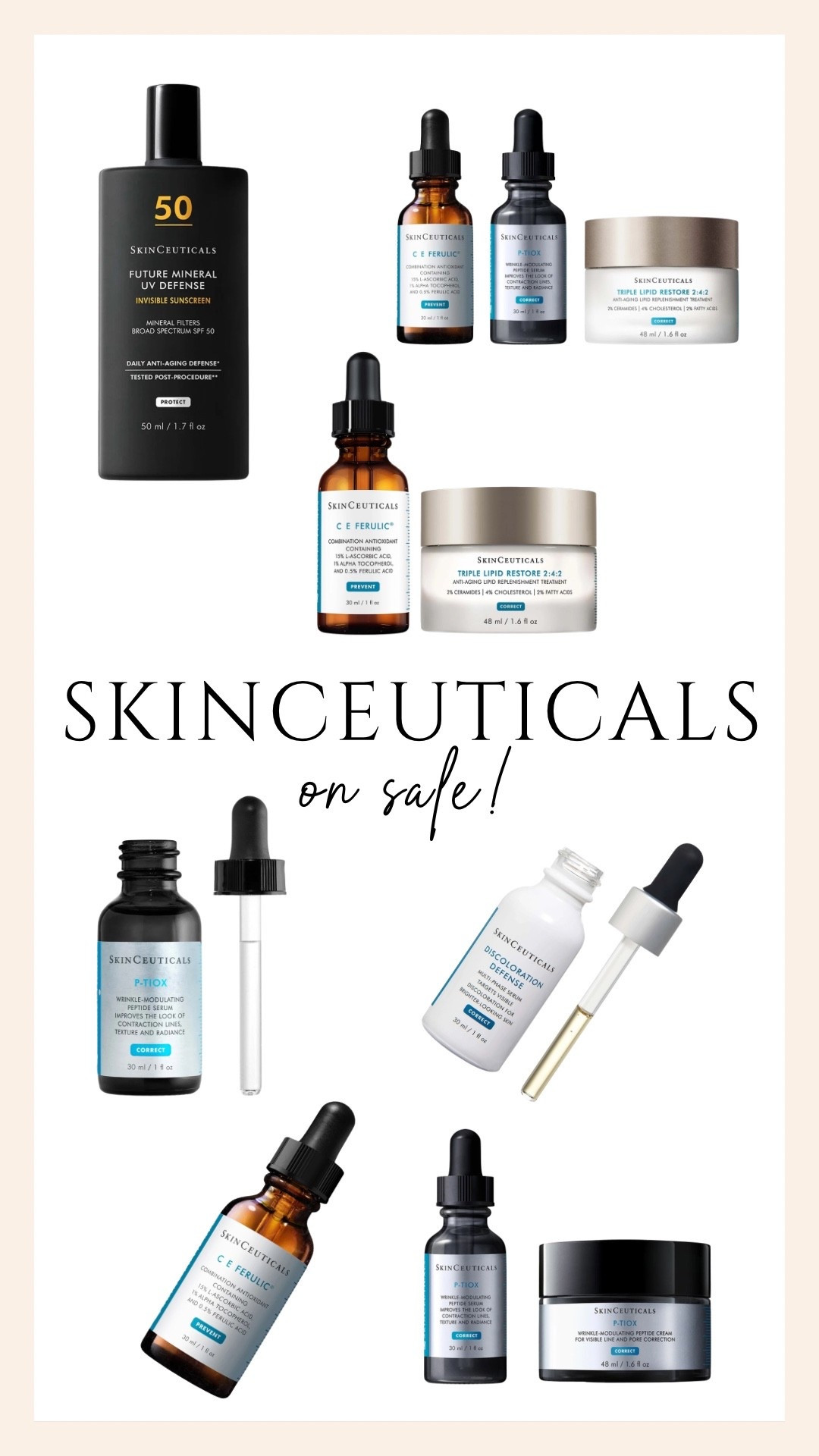 SkinCeuticals on sale!!

#LTKselfcare #LTKSaleAlert #LTKBeauty