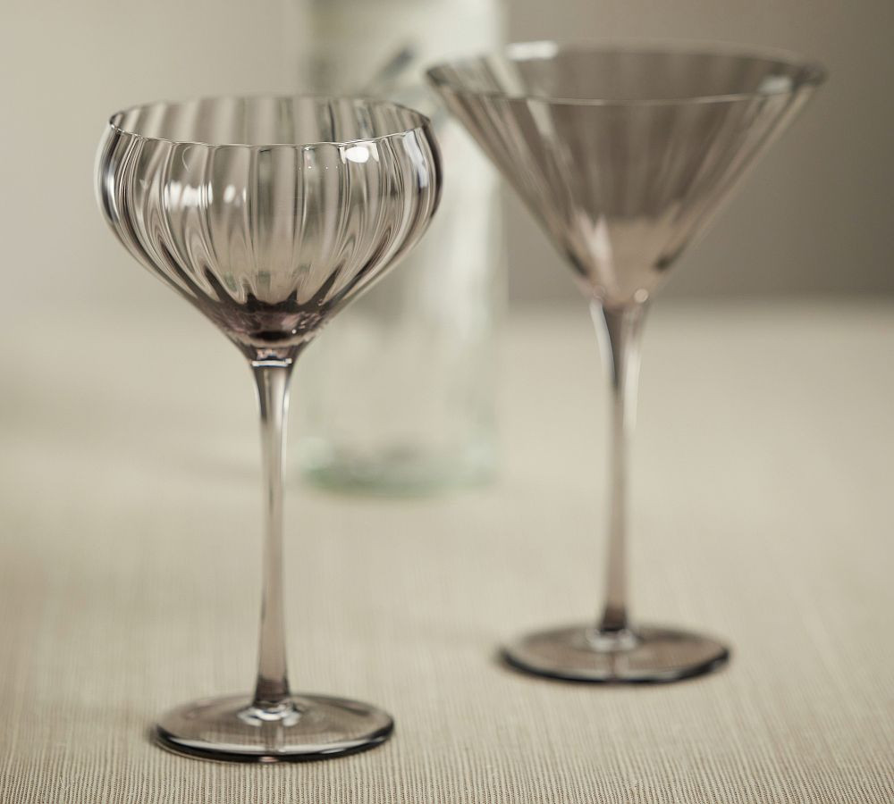 Morgan Optic Handcrafted Cocktail Glasses | Pottery Barn (US)