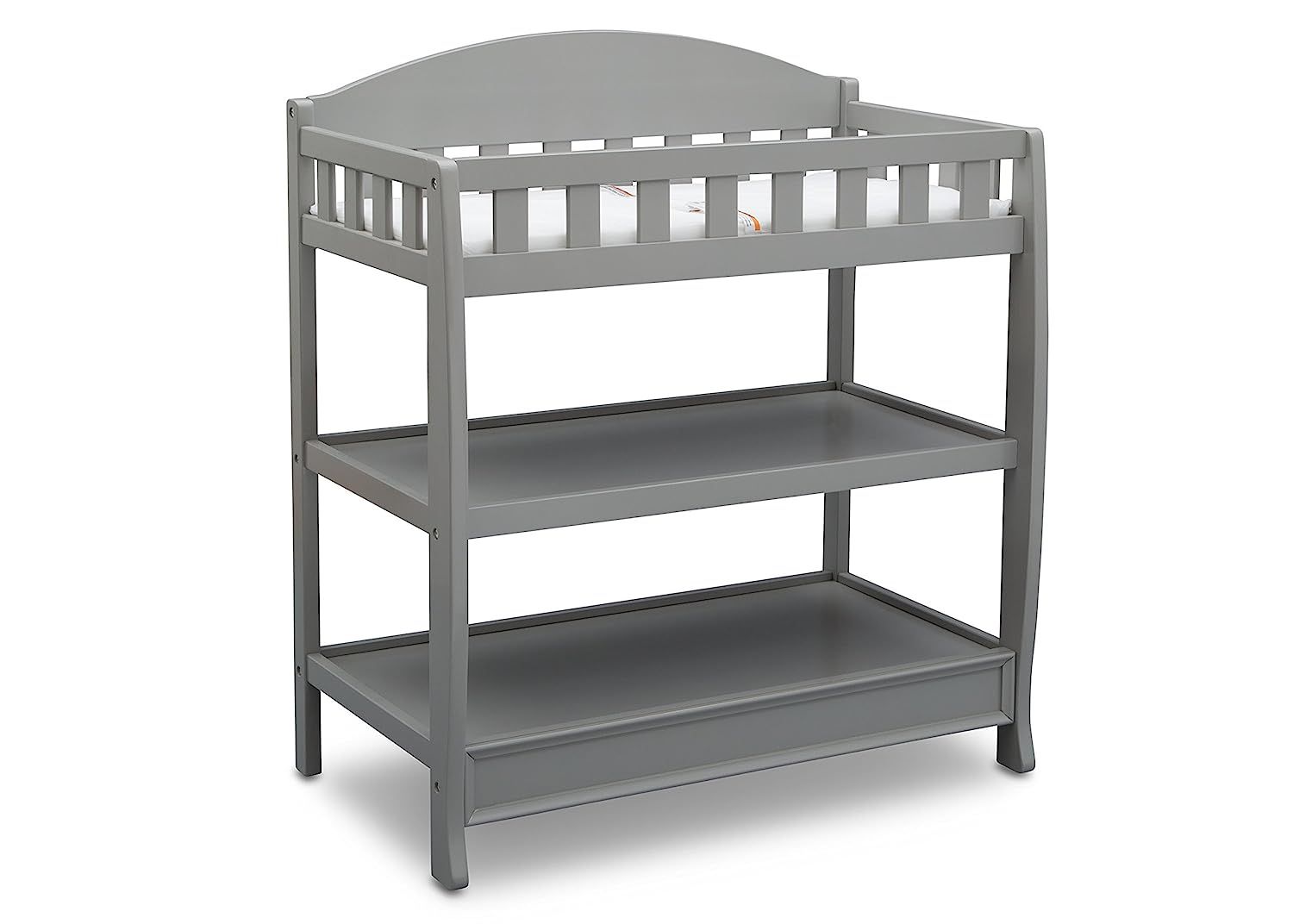 Delta Children Infant Changing Table with Pad, Grey | Amazon (US)