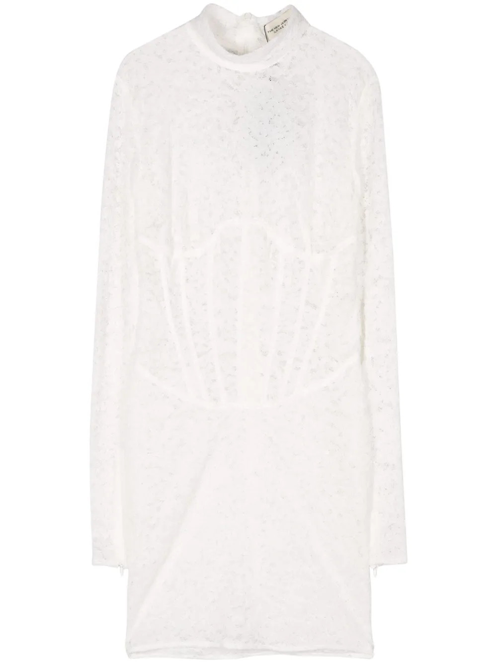 The New Arrivals Ilkyaz Ozel Isadora Mini Dress  | White | FARFETCH TR | Farfetch Global
