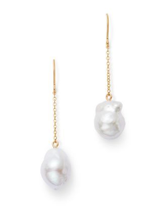 Baroque Cultured Pearl Drop Earrings in 14K Yellow Gold - 100% Exclusive | Bloomingdale's (US)