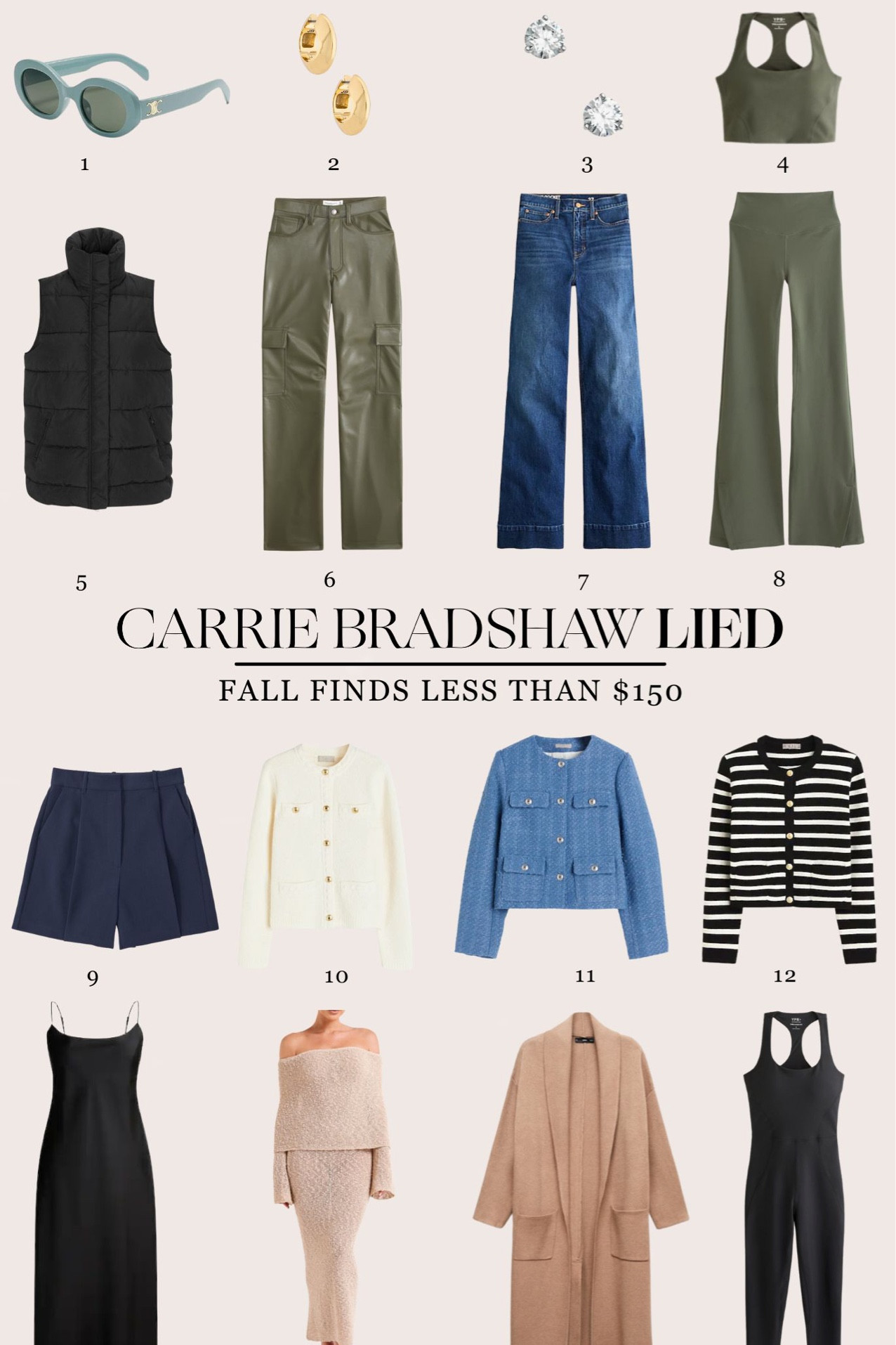 Fall favorites under $150 - full list on CarrieBradshawLied.com