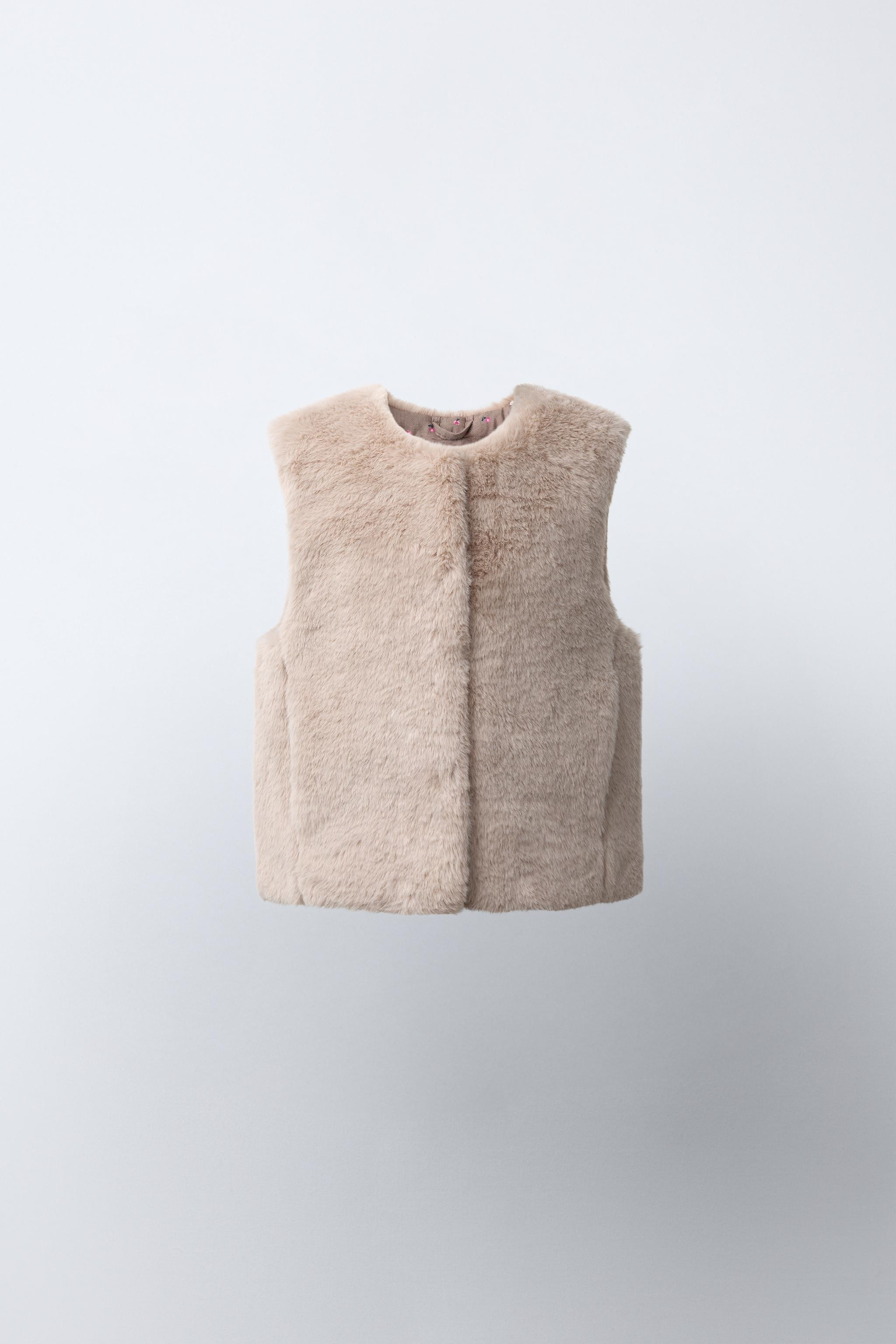 FAUX FUR VEST | Zara US