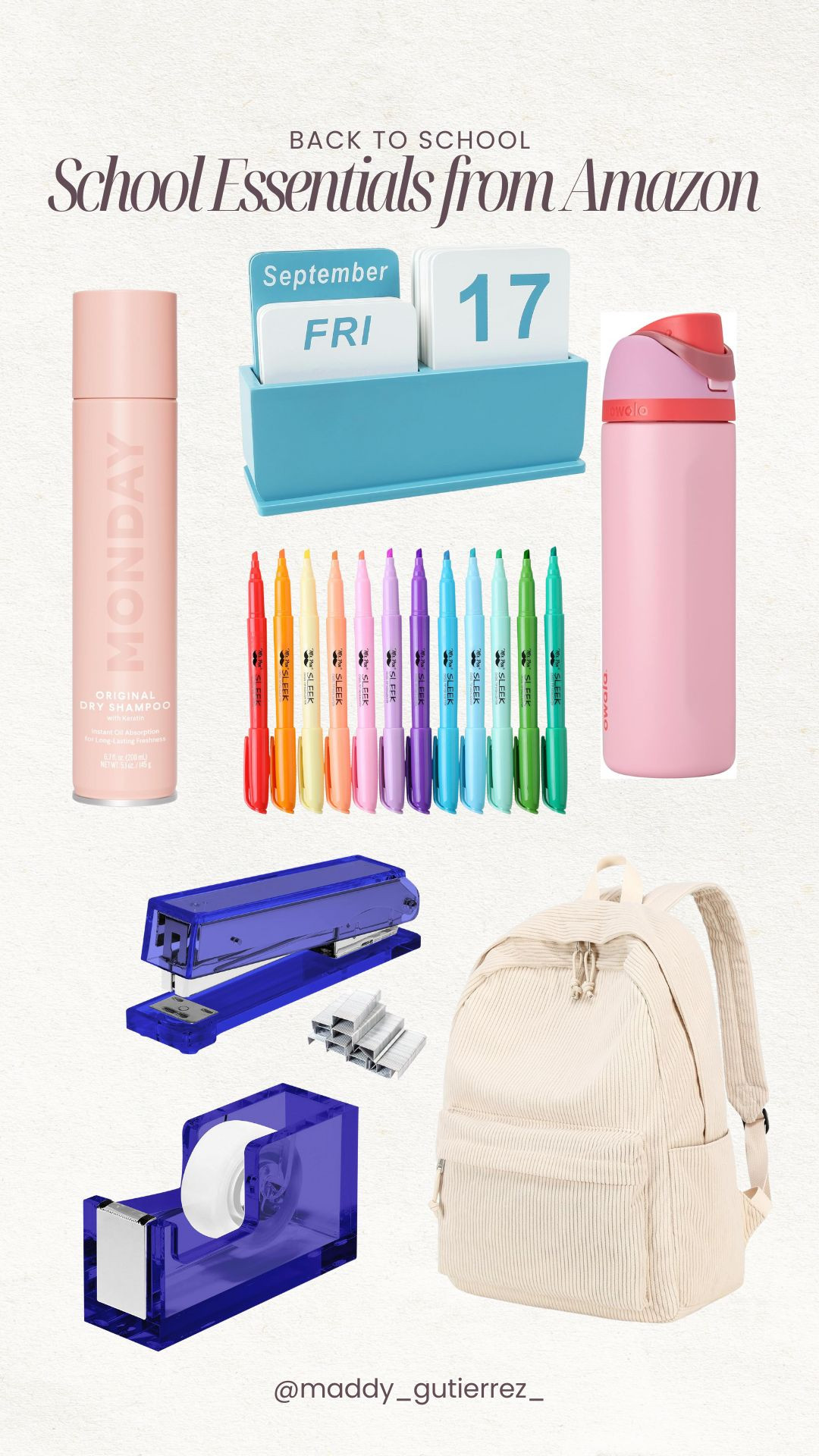 The best back to school essentials from Amzon! 

 #LTKSeasonal #LTKSaleAlert
