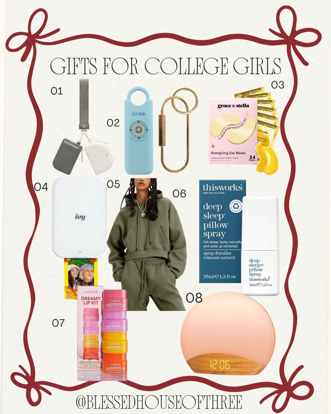 Looking for the perfect gifts for the college girl in your life? These cozy-cute, campus-ready finds are all about style, self-care, and everyday convenience. Think dorm essentials, luxe study-time comforts, beauty favorites, tech upgrades, and little splurges that make her semester feel a little brighter. Shop my top picks before they sell out—these are always high-demand during gifting season!

gift guide for college girls, college girl gift ideas, best gifts for college students 2025, dorm essentials gift ideas, trendy gifts for college girls, practical college gifts, Christmas gifts for college girls, holiday gifts for students, college lifestyle essentials, back-to-campus gifts, cozy dorm room finds, college girl must haves, budget-friendly student gifts, aesthetic dorm decor, trending college accessories, college girl beauty favorites, viral TikTok gifts for college girls, Amazon college gift ideas, high sell out risk gifts for students.

#LTKCyberWeek #LTKFamily 

#LTKGiftGuide