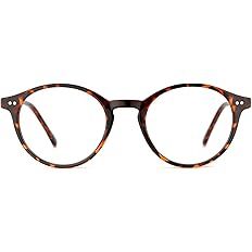 Outray Vintage Inspired Small Nails Round Clear Lens Glasses | Amazon (US)
