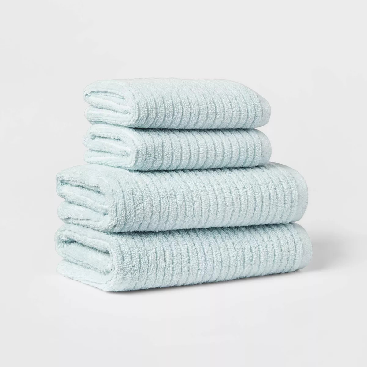 Quick Dry Ribbed Bath Towel Set - Threshold™ | Target