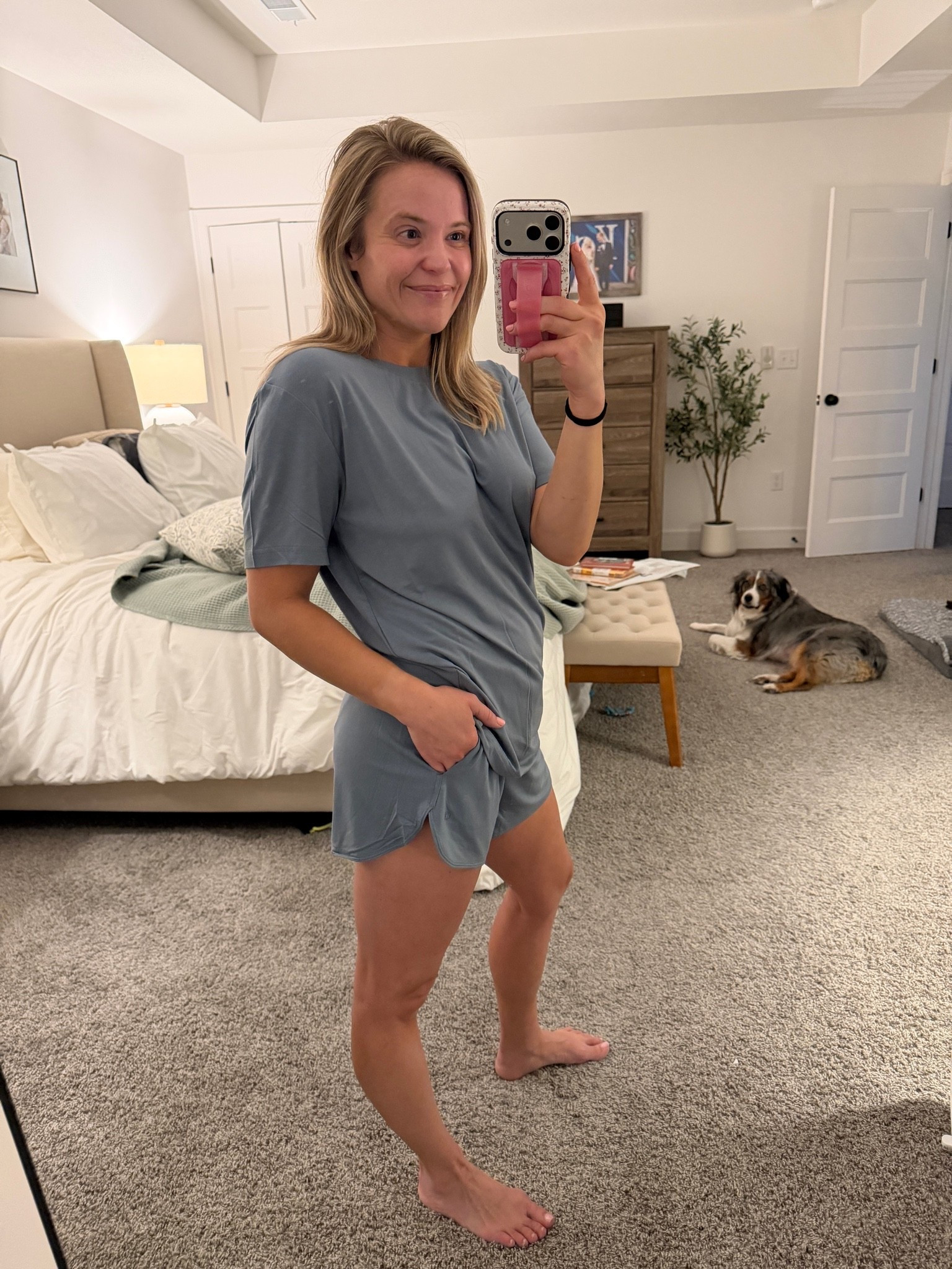 Ethan got me this Comfrt set and it’s insanely cheap right now and soooo cozy!!! XS in the top and S in bottoms 

Athleisure set

#LTKmomlife