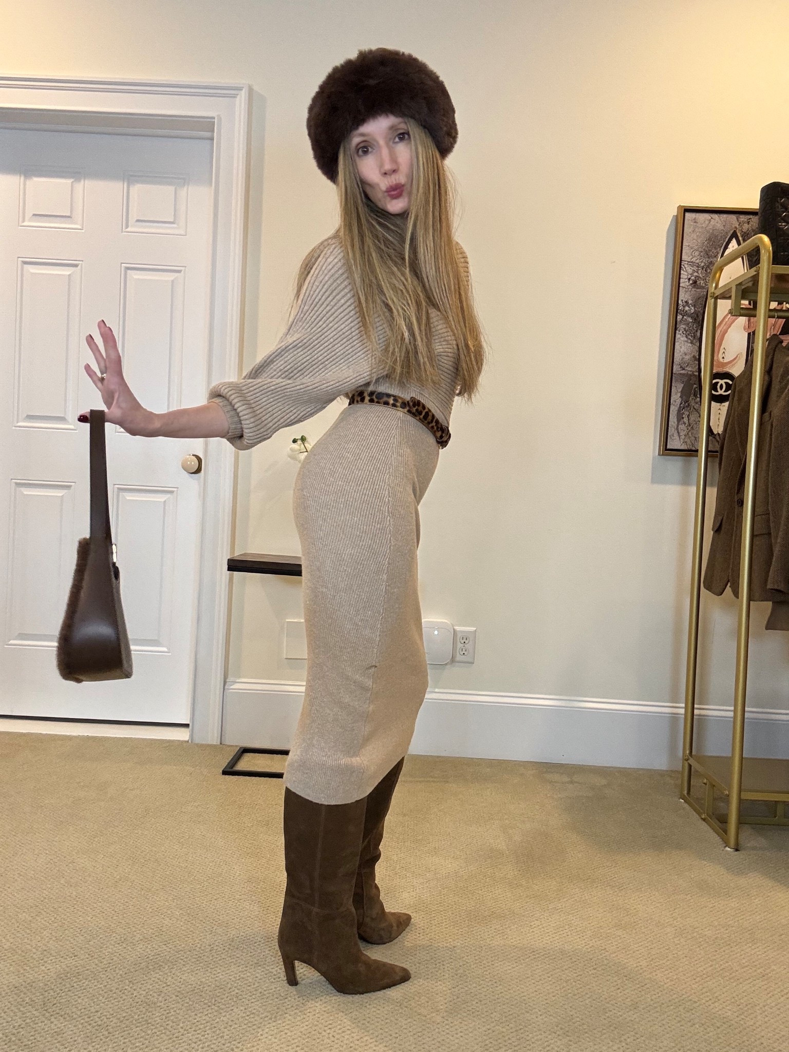 Sweater dress  wearing xs want to size up 😂 30% off Anthropologie with coupon code Ziba30

#LTKHoliday #LTKCyberWeek #LTKGiftGuide