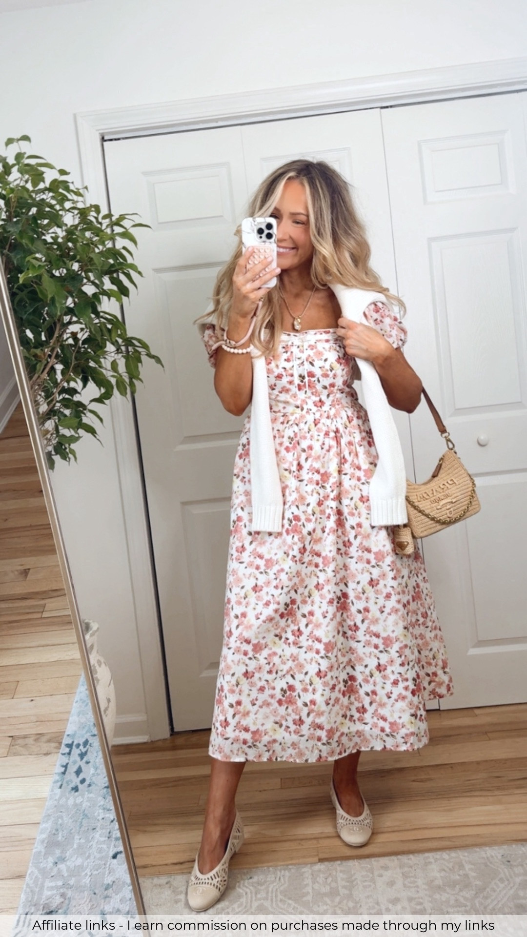 Affiliate links - I earn commission on purchases made through my links | cute casual spring outfit with a dress